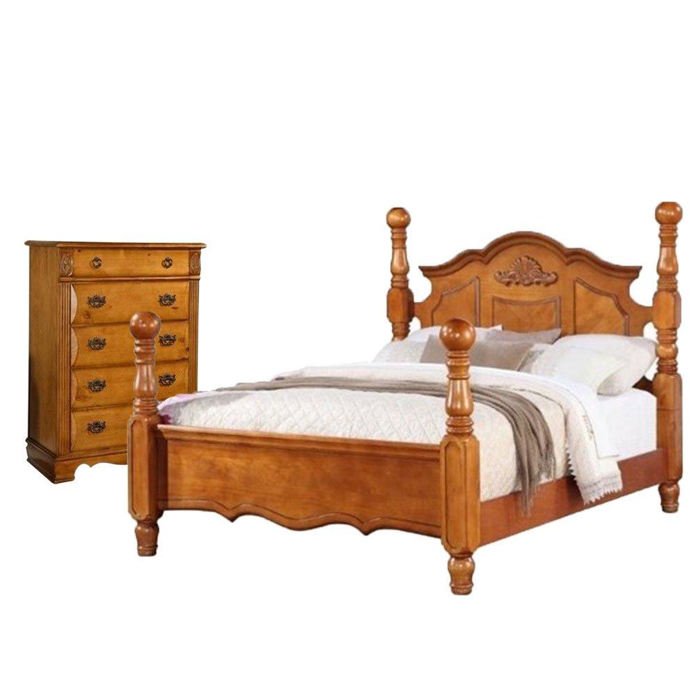 Rent to Own Elements International 3 Piece Bryant II Queen Bedroom